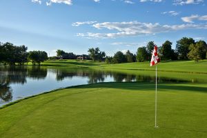 Cherry Hills 17th Green Clubhouse